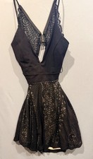 windsor Black with tan underlay small dress