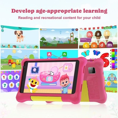 AEEZO Kids Tablet 7 inch Android 13 Tablets  for kids 3-12 32GB w/Shockproof New