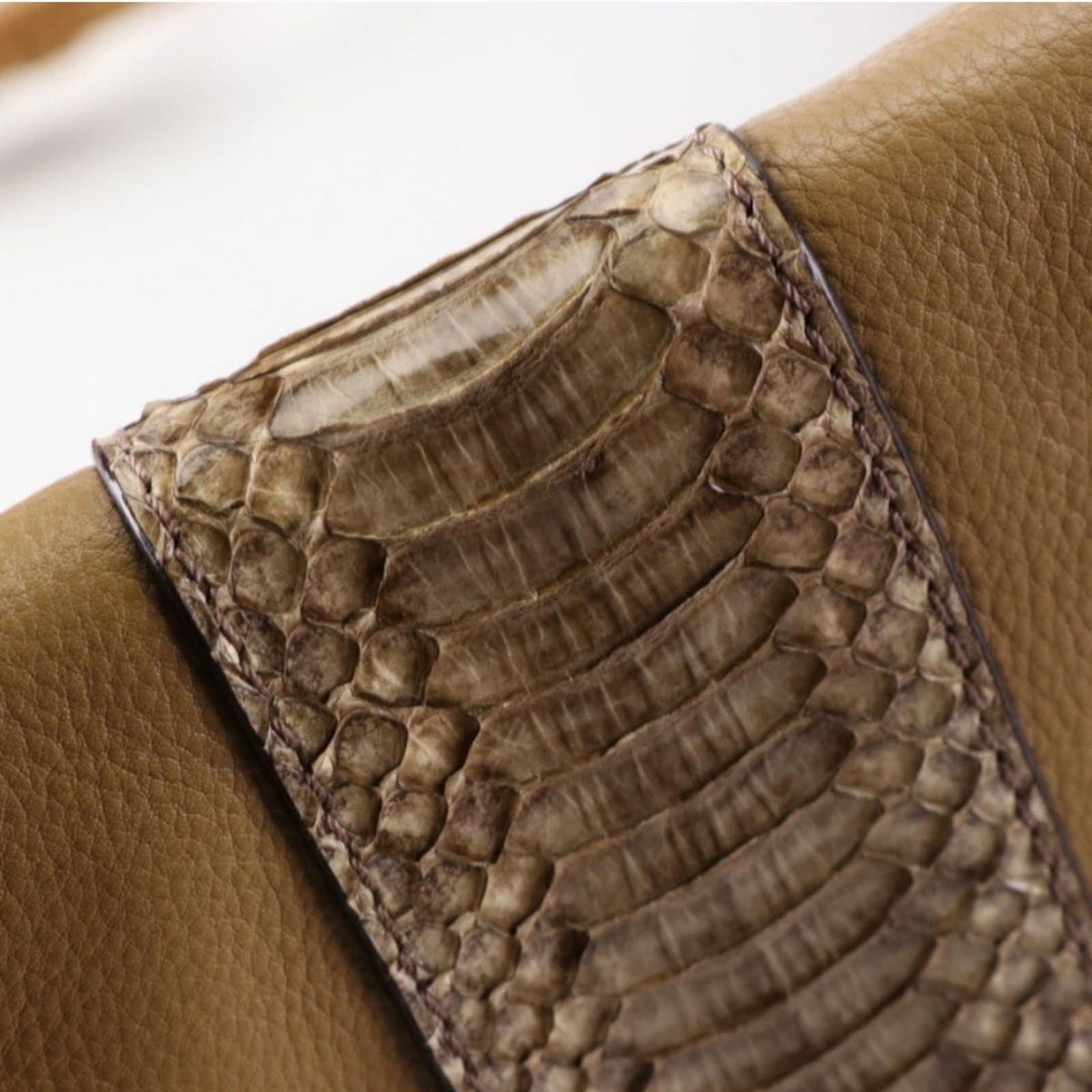 Michael Kors Python Trim with Tassel Shoulder Bag… - image 6