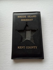 Kent County Rhode Island Badge And ID Case