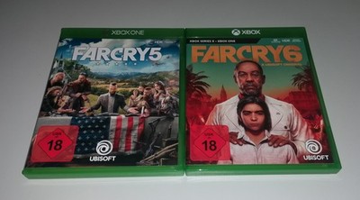 ** Far Cry 5 + Far Cry 6 (Xbox One) ''Wie Neu'' In OVP! **