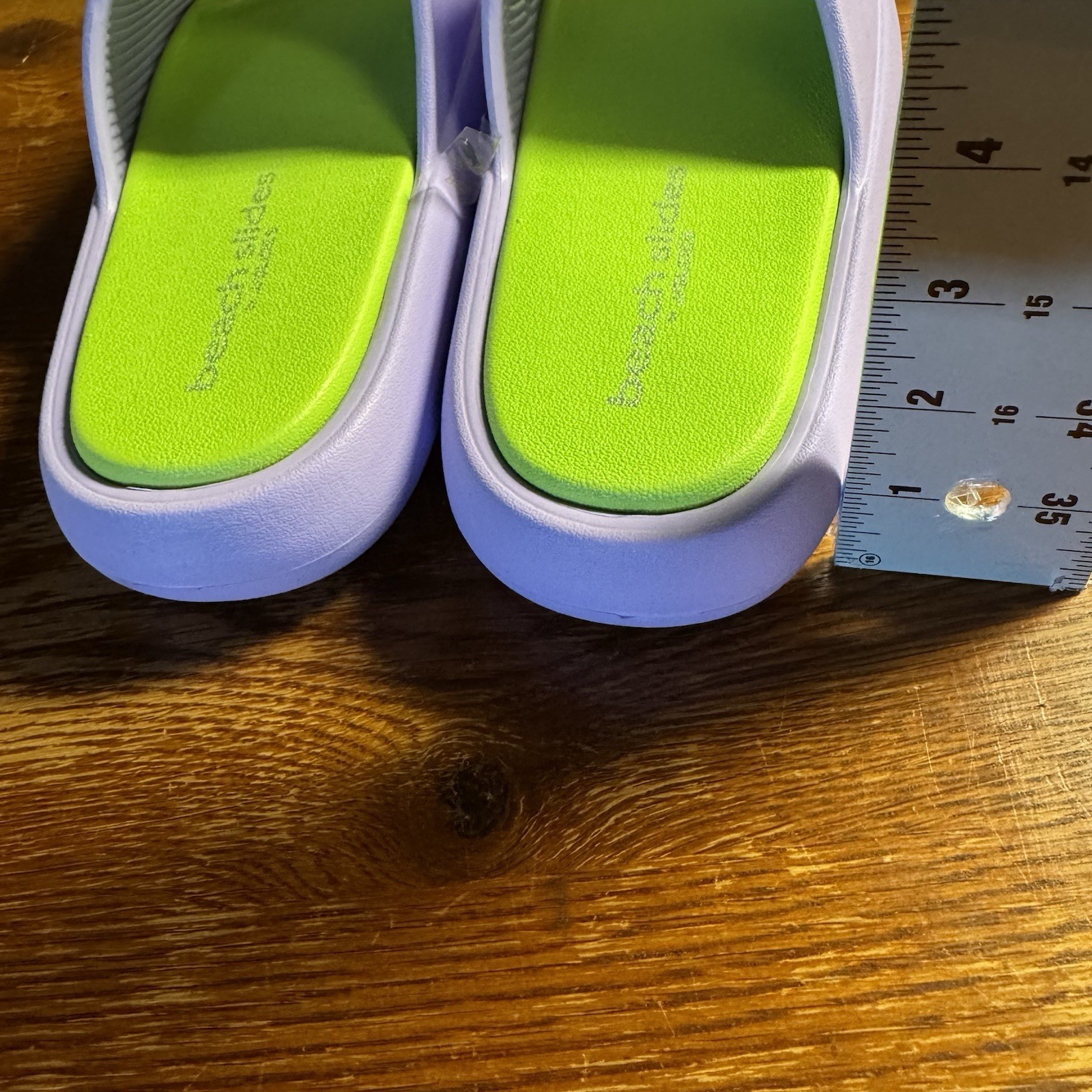 APL Scivoli da spiaggia J slide lilla come nuovi taglia 10 nuovi con scatola donna