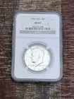 1966 SMS 50C Silver Kennedy Half Dollar~NGC MS67