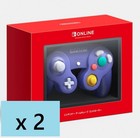 set of 2 GameCube Controller Switch2 Nintendo Switch Online Japan Mario Bag