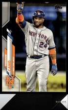 2020 Topps #4 Robinson Cano New York Mets