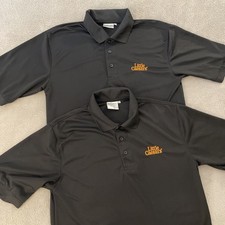 2 Blue Line Little Caesars Employee Polos Shi...