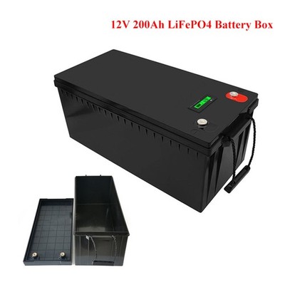 12V 200Ah Empty LiFePO4 Battery Storage Box for Home Backup Power Energy Storage