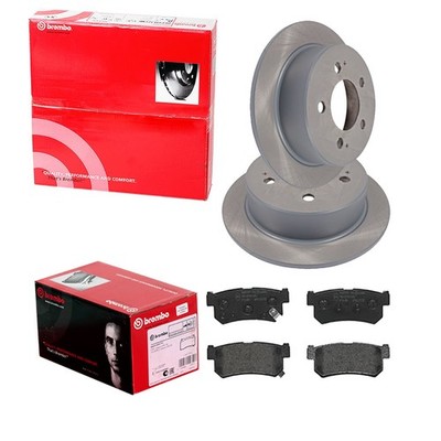 brembo BREMSSCHEIBEN + BELÄGE HINTEN passend für SSANGYONG ACTYON KYRON REXTON