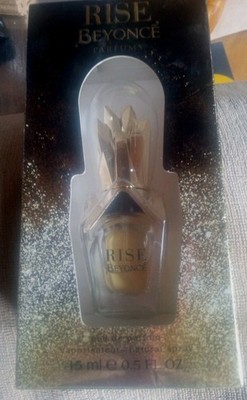 New  Beyoncé Rise .5oz Travel Coty Perfume Rare Floral Scent -Box Not Sealed.