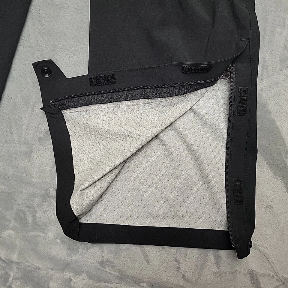 Calça REI Co Op Feminina S Petite Preta E1 Elements Soft Shell Caminhada Viagem ao Ar Livre - Imagem 4 de 4