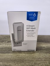 NETGEAR AX1800 4-Stream Wi-Fi 6 Mesh Extender - New Open Box