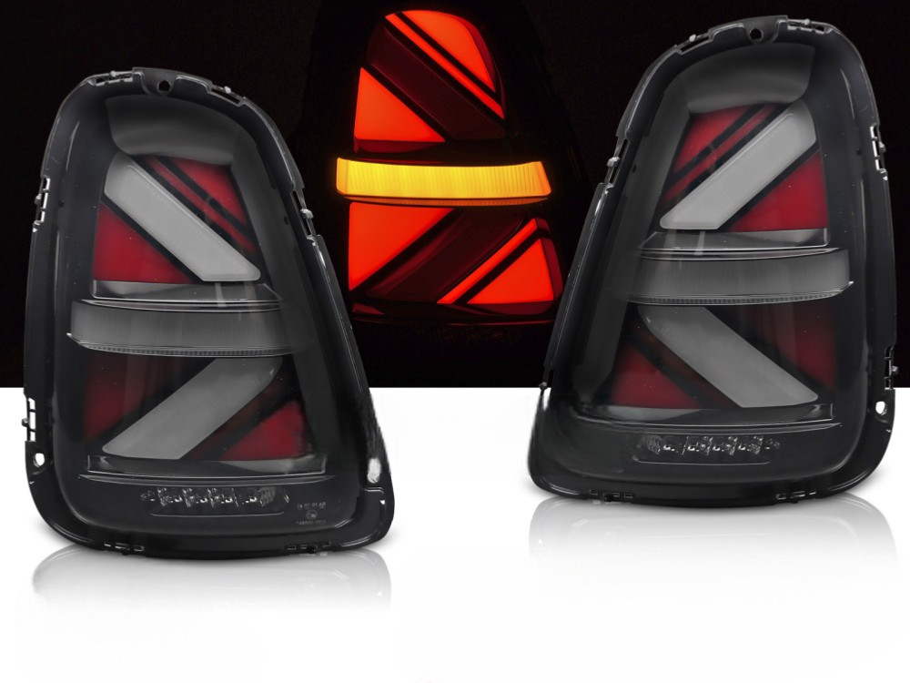 Feux arriere defectueux Mini Cooper R56 R57 R58 R59 resolu avec cette paire FULL Led Bar Fume