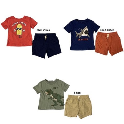 Gap Kids Toddler Boys 2-Piece Short & Graphic T-Shirt Set