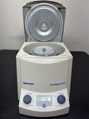 Eppendorf 5415D Centrifuge w/ F45-24-11 Rotor & Lid 5415 D Centrifuge WARRANTY