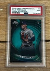 2022 Topps Chrome Black Julio Rodriguez #10 Green Refractor /99 PSA 9 Mariners