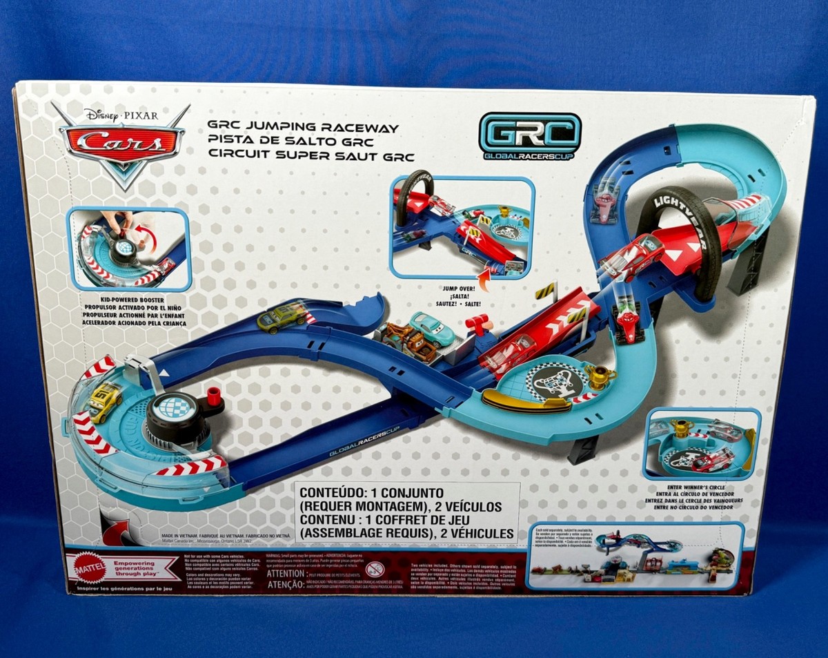 Pixar Cars GRC JUMPING RACEWAY Global Racers Cup RACE TRACK