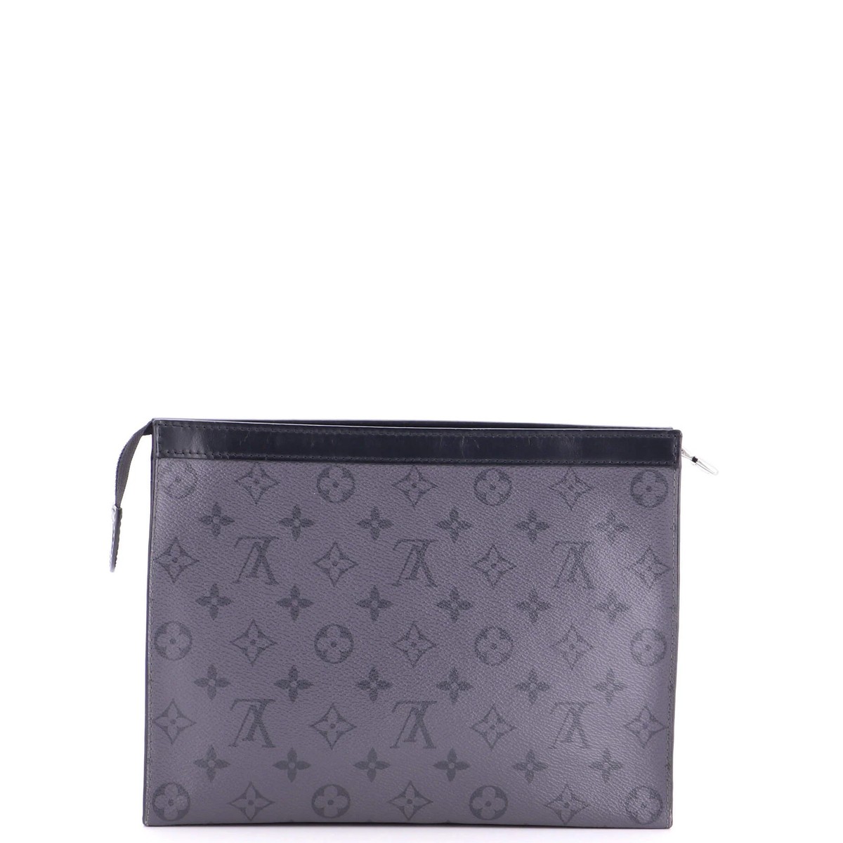 Louis Vuitton Pochette Voyage Reverse Monogram Eclipse Canvas MM