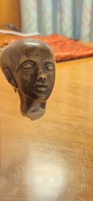 Rare Ancient Egyptian Antique Head Statue of a Queen ,Egyptology