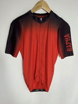 Rapha Pro Team Aero Radtrikot | Herren | Rot/Schwarz | Medium |