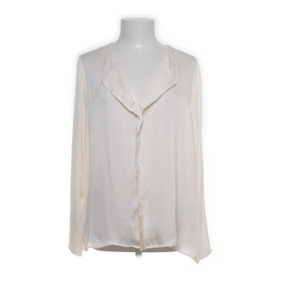 Mango Basics, Bluse, Größe: XL, Beige, Polyester, Einfarbig, Damen #GC2