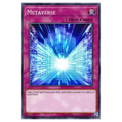 YuGiOh Structure Deck Legend of the Crystal Beasts Metaverse (Common) SDCB-DE040