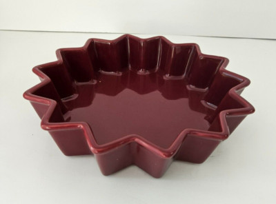 Chantal USA ''Star'' 93-SU22- 1 qt. /0.95 l baking dish burgundy red