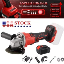 21V Brushless Angle Grinder Adjustable Grinding Tool Polishing Grinding Cutting