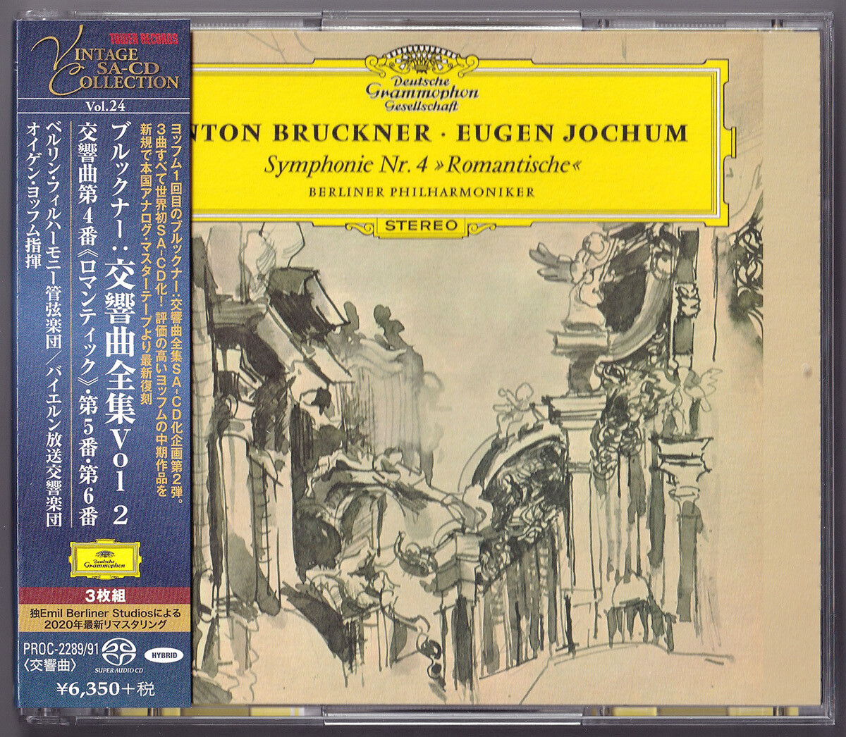 Eugen Jochum Bruckner Symphonies No.4-6 3 SACD Hybrid TOWER
