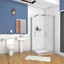 900x900mm Corner Entry Sliding Shower Double Door Walk In ShowerEnclosure Screen