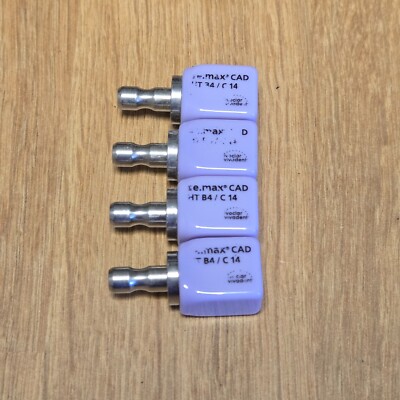 Cerec Ivoclar IPS Emax HT B4 - 4 Blocks Pcs for MCXL