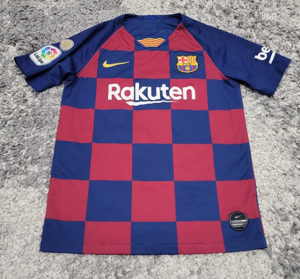 Nike Barcelona Jersey Mitchell #10 2018 2019 Home Kids Boys L