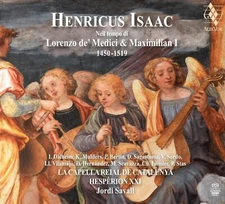 Henricus Isaac: Lorenzo De' Medici & Maximilian I 1450-1519 Jordi Savall USED