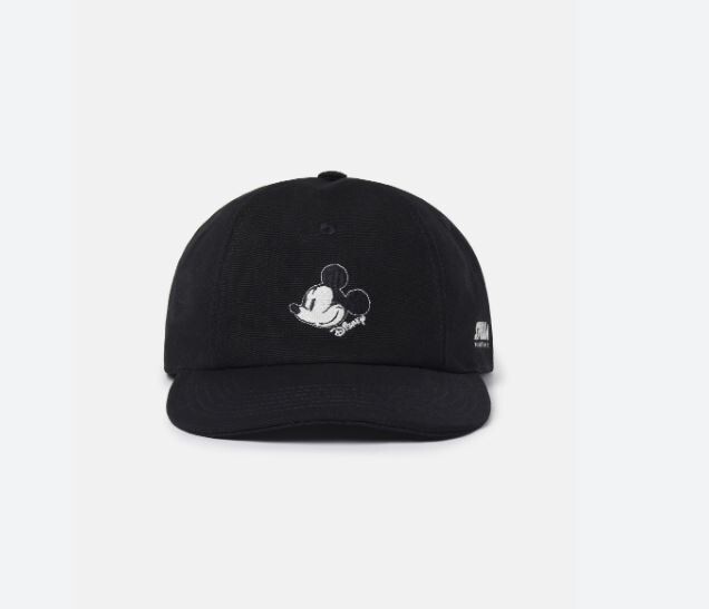 STELLA MCCARTNEY Disney Mickey Mouse baseball cap hat - Black 