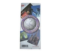 AAA Map of the World Robinson Projection Map of Europe Flags Time Zones