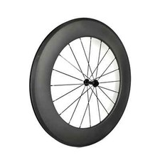 700C Road Bike V / Rim Brake Bicycle Carbon Wheel Set Depth 88mm Width 23 / 25mm