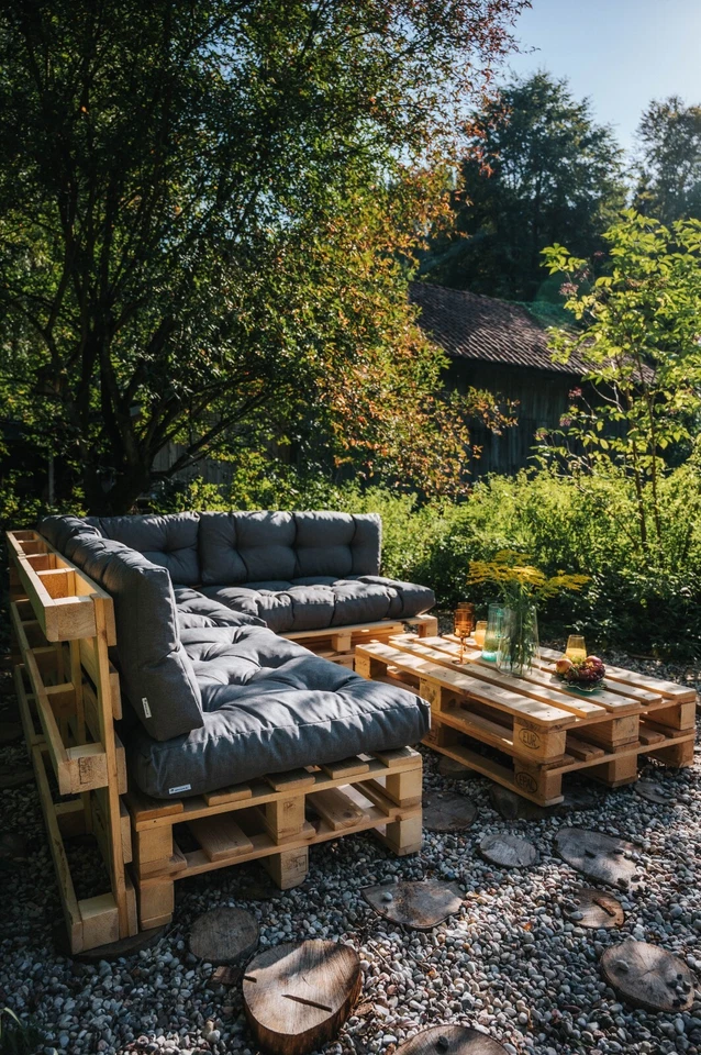 Coussins pour palettes, siège, dossier, appui, canapé jardin PPI - Photo 4/4