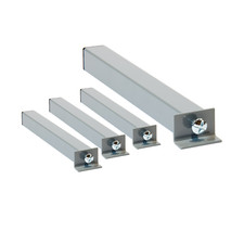Static Caravan Replacement Metal Corner Legs for Bed Frames 4x Legs with Bolts