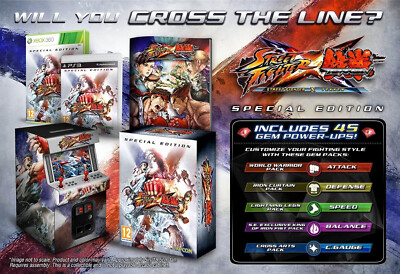 B-WARE Xbox 360 Street Fighter vs X Tekken Special Collectors Edition NEU