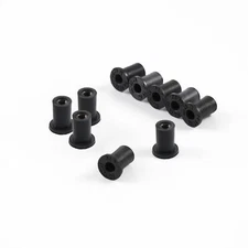 4mm Motorcycle Windscreen Well Nuts M4 Windshield Rubber Screw Wellnuts M4 Nut