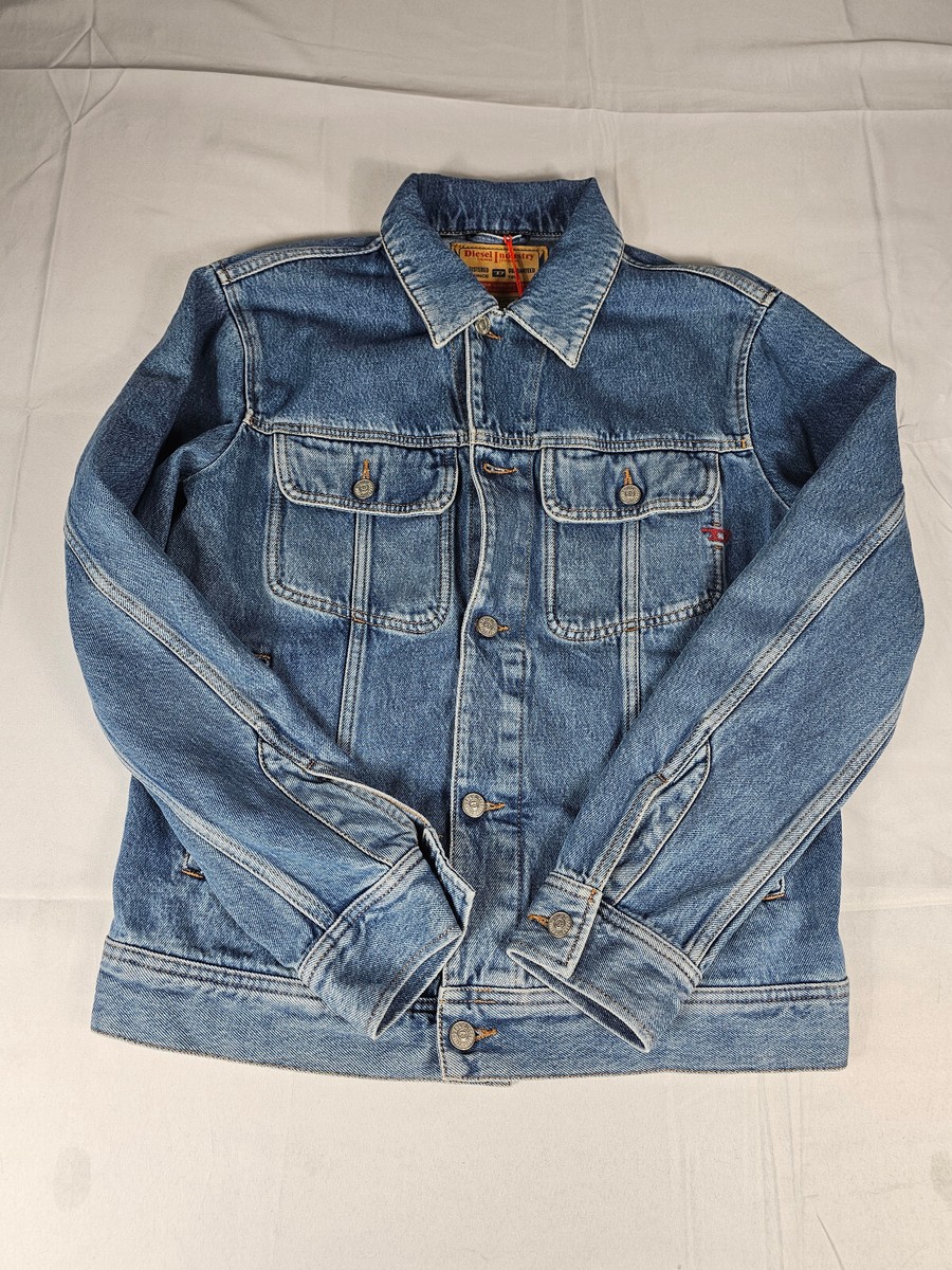Denim Jacke Jeansjacke Levi's Type Jeans Jacke Jeansjacke XS, NEU Rockabilly