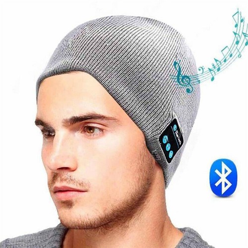 Auriculares inalámbricos Bluetooth Smart Gorro Sombrero Manos Libres Música Altavoz con Micrófono - Imagen 3 de 12