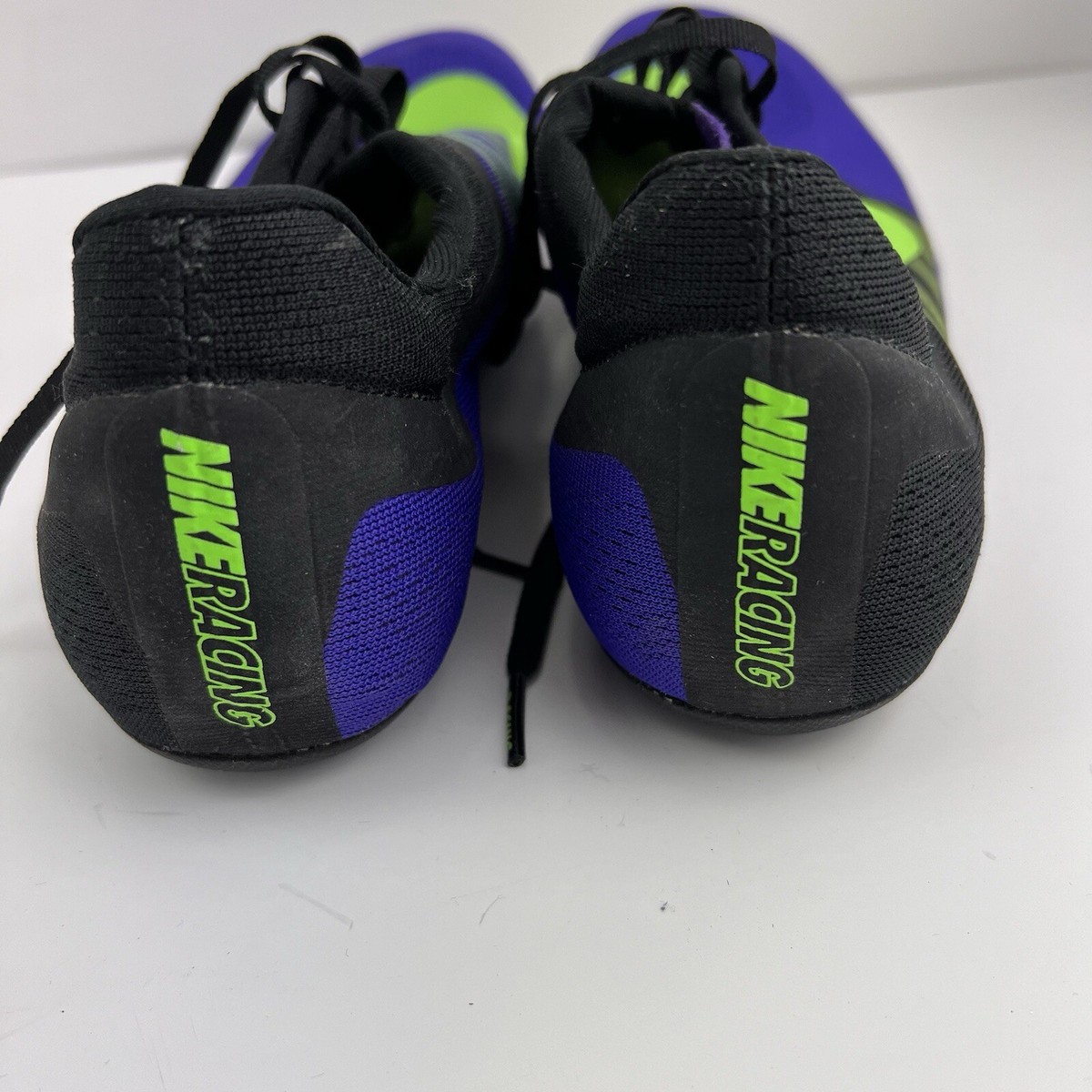 NIKE Men's Flywire Zoom Ja Fly Black Purple Racing Sprint NIKE Men's Flywire Zoom Ja Fly Black Purple Racing Sprint