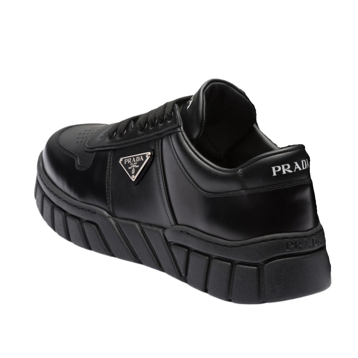 Prada Leather Sneakers Mens Style : 2ee378 | eBay