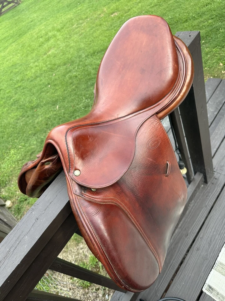 "Silla de salto Devoucoux Biarritz 18,5""" Foto 2 de 4