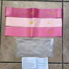 dove fitness pink resistance bands ( 3 pieces) 30 X 5 cm 