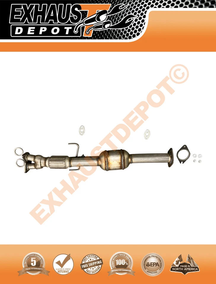 Каталитический конвертер для Toyota Previa 2,4 л 1991-1995 NON-SUPERCHARGE - Изображение 4 из 4