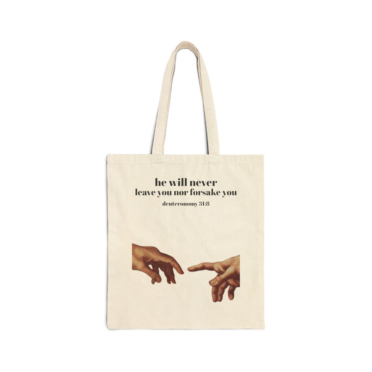 Never Will I Leave You {Tote Bag} Never Will I Leave You {Tote Bag}