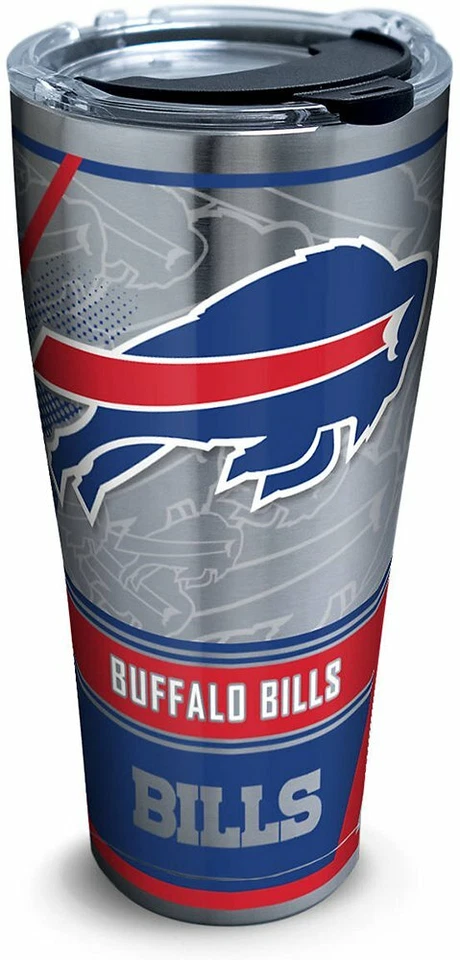 Vaso de acero inoxidable Tervis Edge 30 oz - NFL - Buffalo Bills Foto 3 de 4