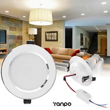 3W 5W 7W 9W 12W 15W 18W dimmbar LED-Panel Downlights Einbauleuchten Deckenlampe