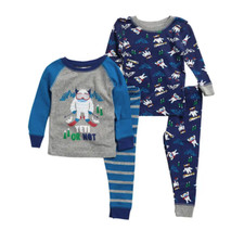 KOALAKids Baby Boys Print Sleepwear Pajamas - Set of 2  4pc 